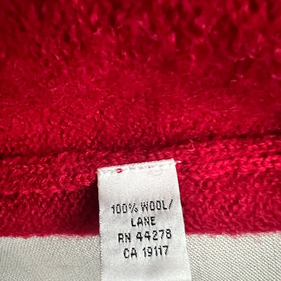 Talbots Red Women's Sweater Cardigan - Picture 5 of 6